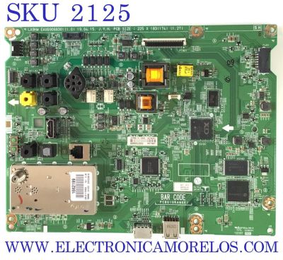 MAIN PARA TV LG / NUMERO DE PARTE 65796301 / EAX69068301 / 89215801 / 9IPMXL1H-000Q / G09850230U